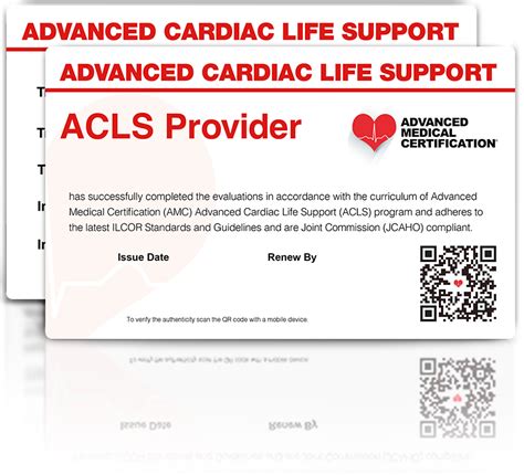 acls renewal requirements and fees